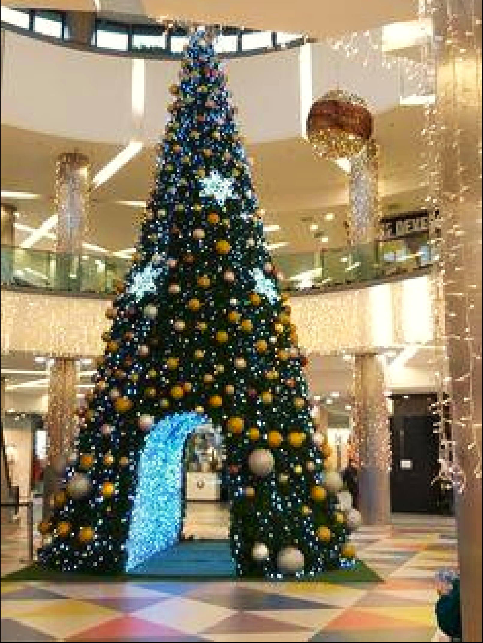 Decoração de natal Shopping e Galeria